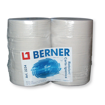 Rotolo carta igienica riciclata Berner